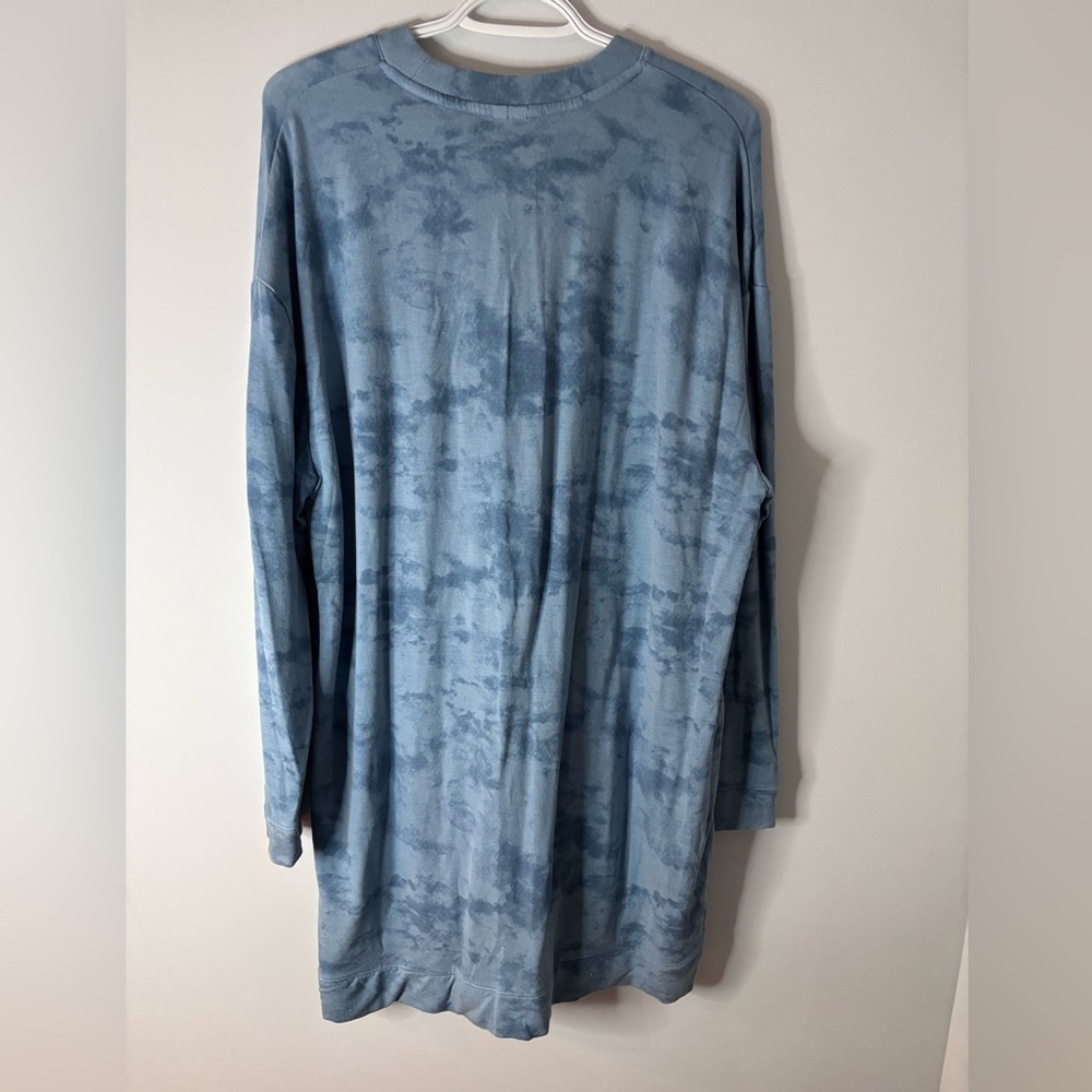 Miiyu Blue Tie-Dye Long Sleeve Shirt - Picture 5 of 5